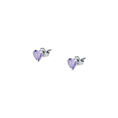 Boucles d'oreilles en argent 925 et oxyde de zirconium CLEOR