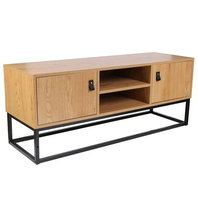Meuble TV design bois et métal Abbott THE HOME DECO FACTORY