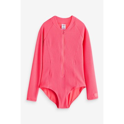 Maillot de bain texturé à manches longues NEXT