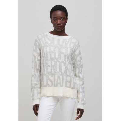 Pull col rond manches longues imprimé graphique le IKKS