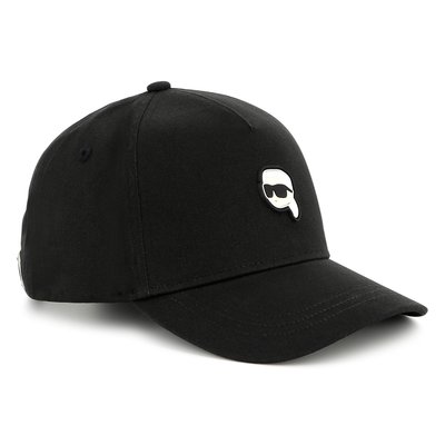 Casquette réglable en coton KARL LAGERFELD KIDS
