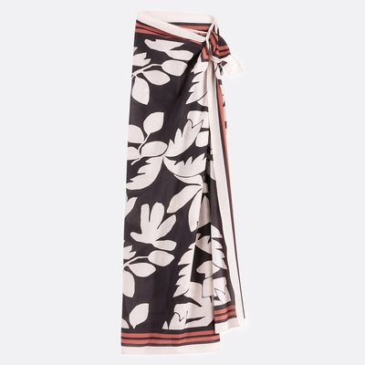 Strand-Pareo mit Blumenmuster LA REDOUTE COLLECTIONS