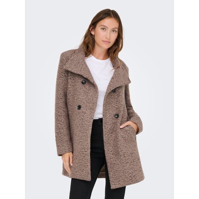 Manteau col montant, boutonné ONLY