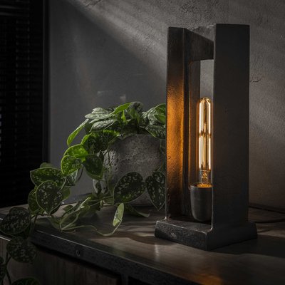 Lampe à poser design industriel en métal RALF PIER IMPORT