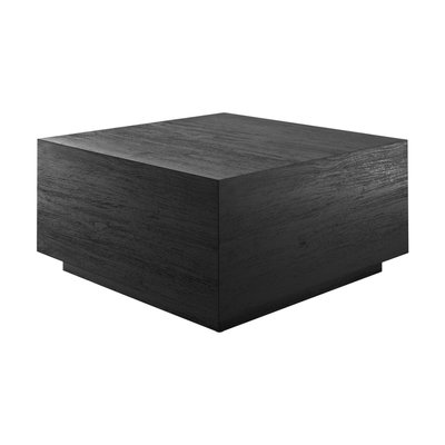 Table basse carré en bois de teck recyclé 70 cm - ZOÉ RENDEZ-VOUS DÉCO