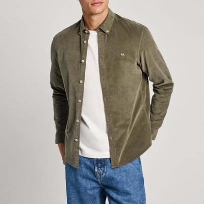 Chemise Coupe Regular En Velours Côtelé PEPE JEANS