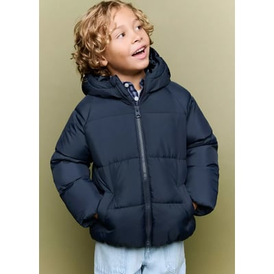 Anorak matelassé à capuche MANGO BABY
