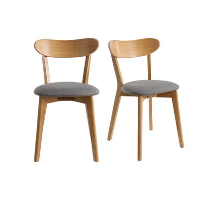 Chaises vintage en bois (lot de 2) DOVE MILIBOO