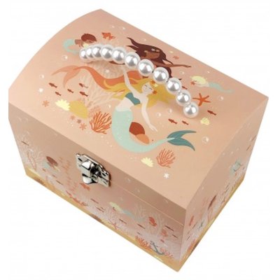 Grande Boite a Bijoux Musicale Sirene - Vanity Case TROUSSELIER