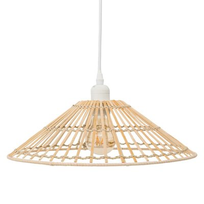 Suspension cône en bambou naturel ATMOSPHERA