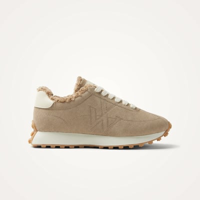 Baskets monogramme à lacets avec semelle running FLOW Plush VANESSA WU