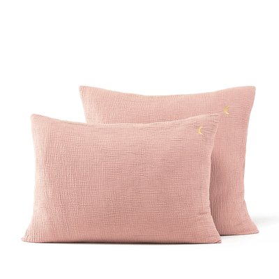 Taie d'oreiller gaze de coton biologique, Cuddly AM.PM