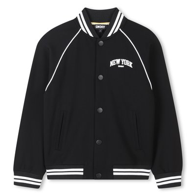 Veste siglée à pressions DKNY
