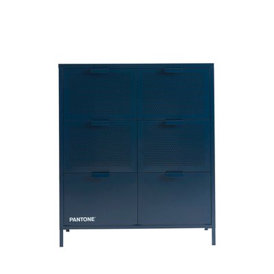 Commode 6 tiroirs en métal PANTONE L90cm - Nino DRAWER