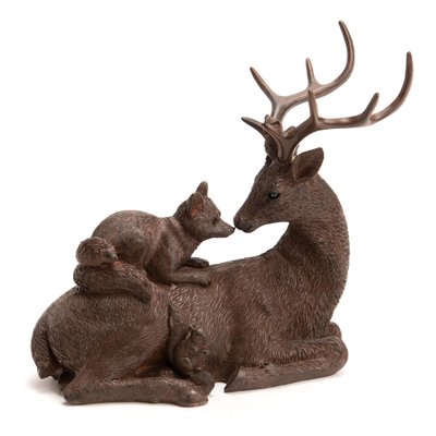 Cerf assis et ses amis AMADEUS