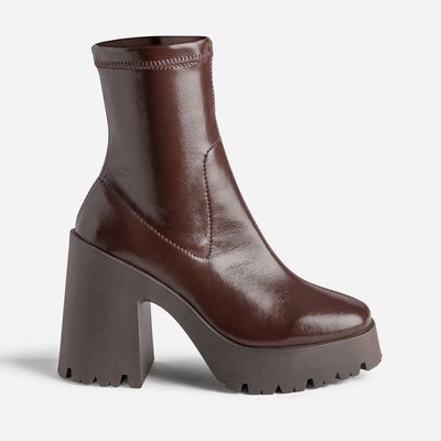 Boots À Talon CYNTHIA TEXTO