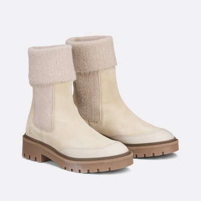 Combat boots chelsea en cuir suédé CALVIN KLEIN JEANS