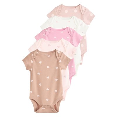 Bodies à manches courtes bébé, lot de 5 NEXT