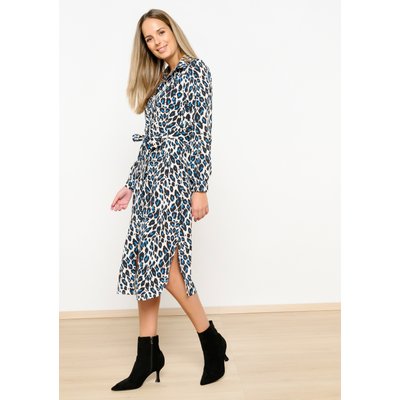 Robe-chemise à imprimé léopard LOLALIZA