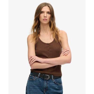 Débardeur boutonné Athletic Essentials SUPERDRY