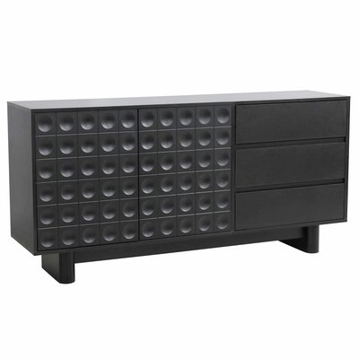 Buffet en mélaminé 3 portes 160 cm, OCTAVE OVIALA