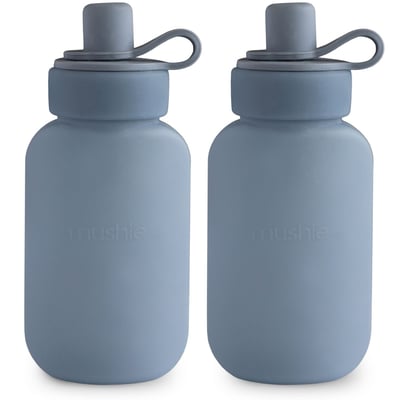 Lot de 2 gourdes alimentaires MUSHIE