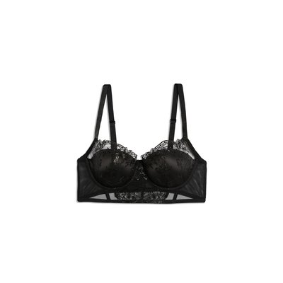 Soutien-gorge balconnet coques fines broderie  irisée ENIVRANTE ETAM
