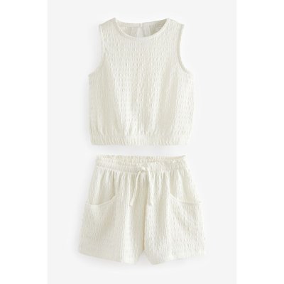 Débardeur et short froissé, ensemble NEXT
