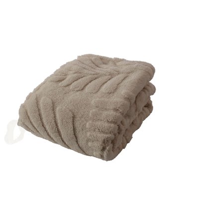Plaid jacquard en sherpa HOME MAISON