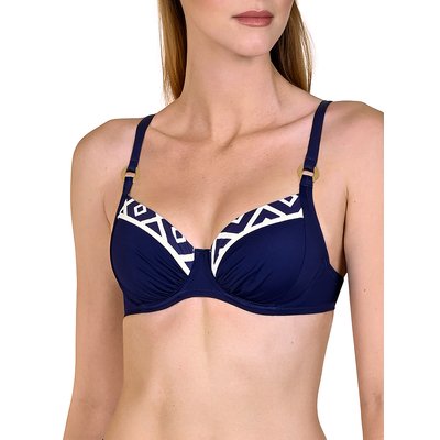 Haut maillot OPÉRA bain armaturé OPÉRA Rica bleu LISCA