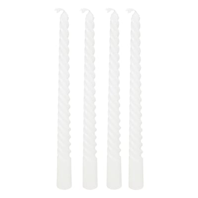 Lot de 4 bougie-bâtons TWIST MANY ATMOSPHERA