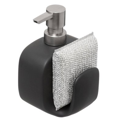 Distributeur savon avec éponge 400ml BLACK EDITION 5FIVE SIMPLY SMART