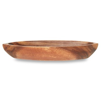 Acacia Wood Boat Shape Tray SO'HOME