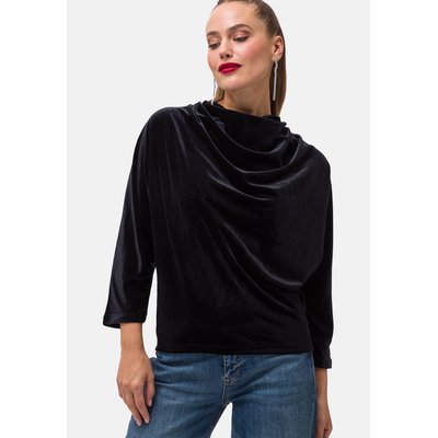 T-shirt en velours avec manches 3/4 ZERO