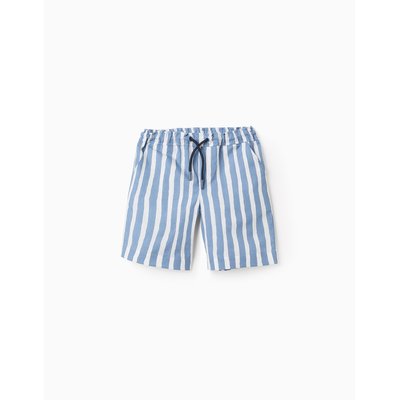 Short en Coton à Rayures ZIPPY