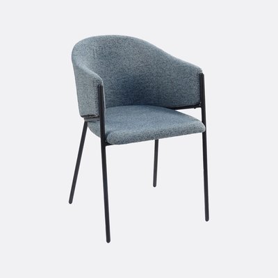 Стул обеденный из мягкой ткани букле SO'HOME