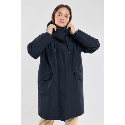 Manteau long avec capuche femme hiver best sale