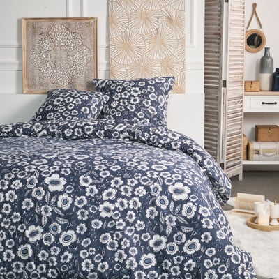 Parure de lit imprimé Floral coton FLANELLE TODAY