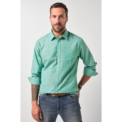 Chemise en lin mélangé JP1880