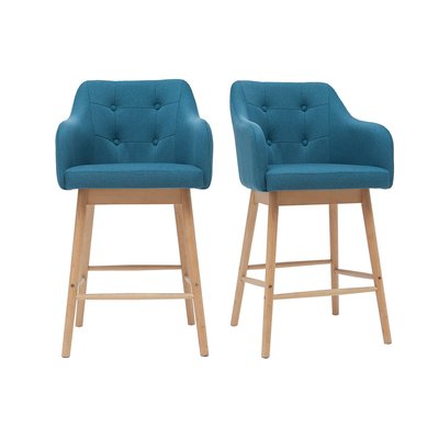 Tabourets de bar scandinaves H65 cm (lot de 2) BALTIK MILIBOO