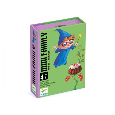 Jeu de cartes Mini family DJECO