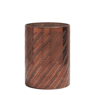 Vase en verre BLANC D’IVOIRE
