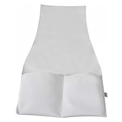 Porte-Bouteille en Simili Cuir Blanc - Organisateur Élégant pour Fauteuil d'Allaitement MICUNA