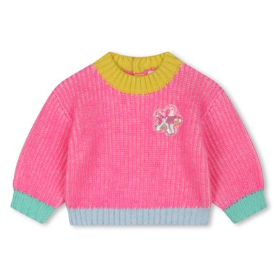 Pull multicolore pressionné BILLIEBLUSH