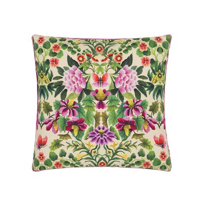 Taie d'oreiller imprimée en percale de coton, IKEBANA DAMASK DESIGNERS GUILD