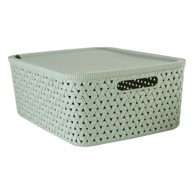 Panier de rangement tressé avec couvercle TRESSY ATMOSPHERA