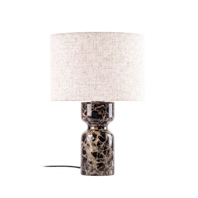 Lampe à poser en textile moderne, Marcella LUCANDE