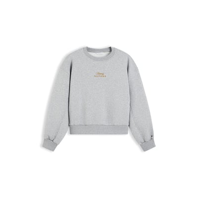 Sweat col rond avec logo brodé TOMMY HILFIGER