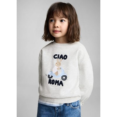 Sweat-shirt imprimé relief MANGO BABY
