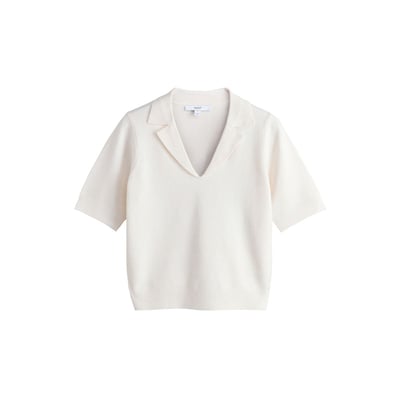 Polo ultra-doux à col ouvert NEXT